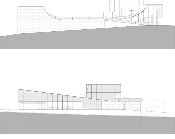 Cité de l'Ócean et du Surf, proyecto de Steven Holl